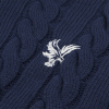 Eagle Cable Knit 1/4 Zip Jumper Navy