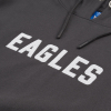 Eagles Raised Print Hoodie Charcoal