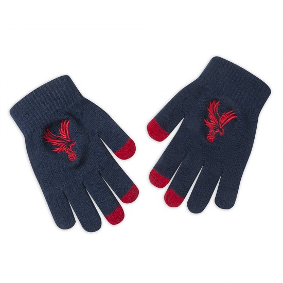 GIFT Adult Knitted Gloves Crystal Palace F.C 