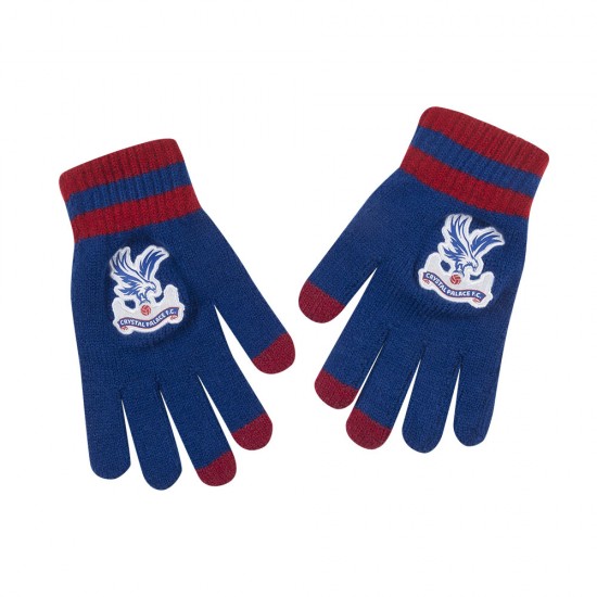 CPFC Junior Gloves Red/Blue