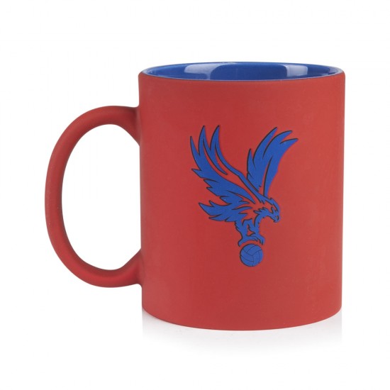 Eagle Rubberised Mug Red