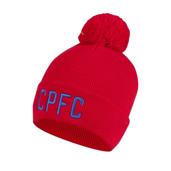 CPFC Junior Bobble Hat Red