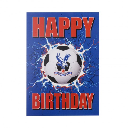 Happy Birthday Football Card