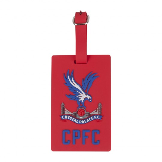 CPFC Rubber Luggage Tag Red