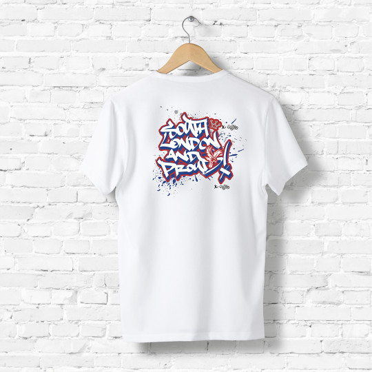 South London & Proud Graffiti T-Shirt
