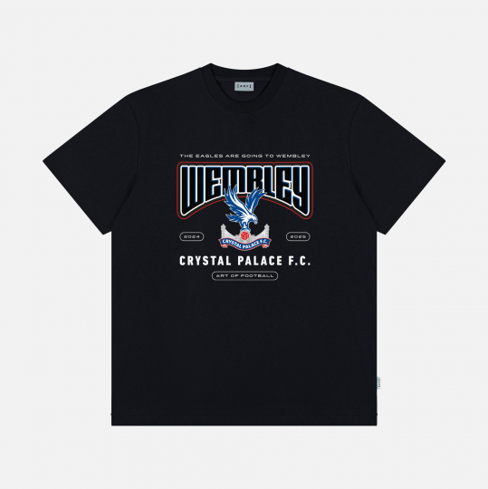 Crystal Palace - Red Typography Print T-Shirt Crystal Palace - Red Typography Print T-Shirt