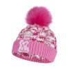 Logo Pink Bobble Hat 