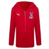 Puma Casuals Zip Hoodie Red Youth