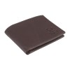 Logo Brown Leather Wallet