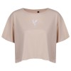 Women's Eagle Cropped T-Shirt Nude
