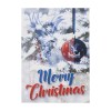 Merry Christmas Snow Card