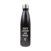 South London and Proud Black Metal Water Bottle
