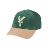 Eagle Cord Cap Green With Cork Visor