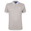 Eagle Jacquard Collar Polo Shirt Stone