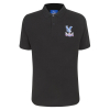 Logo Fine Knit Polo Shirt Black
