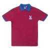 Logo Check Jacquard Polo Shirt Red/Blue
