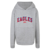 Eagles Applique Hoodie Junior Grey