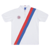 Sash Zip Polo Shirt White