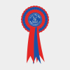 FA Cup Final Rosette
