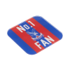 No 1 Fan Striped Coaster