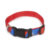 Red and Blue Dog Collar