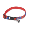 Red and Blue Cat Collar