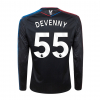 24/25 Eagle Black Long Sleeved Body Fit Shirt