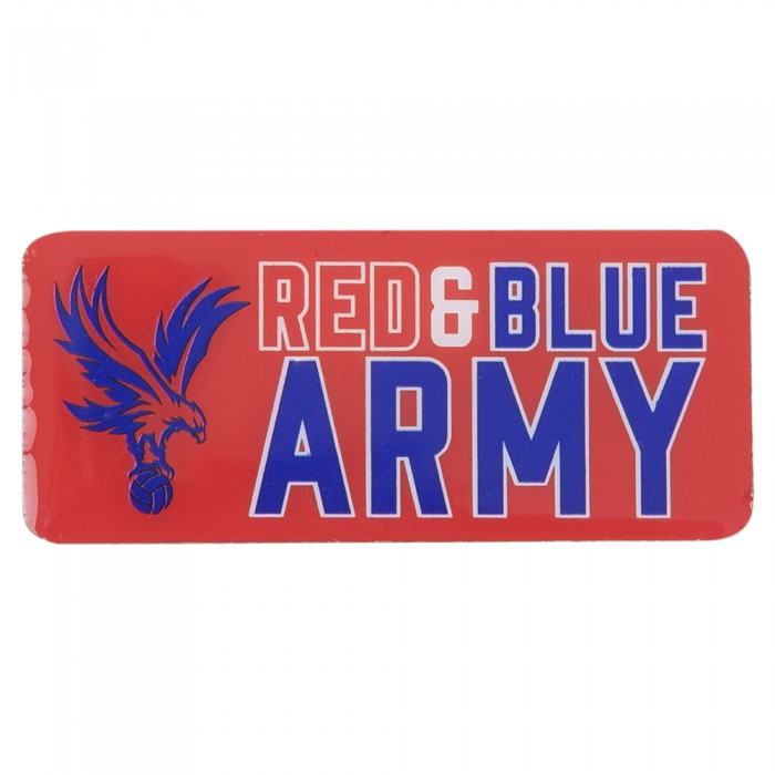 Red and Blue Army Badge