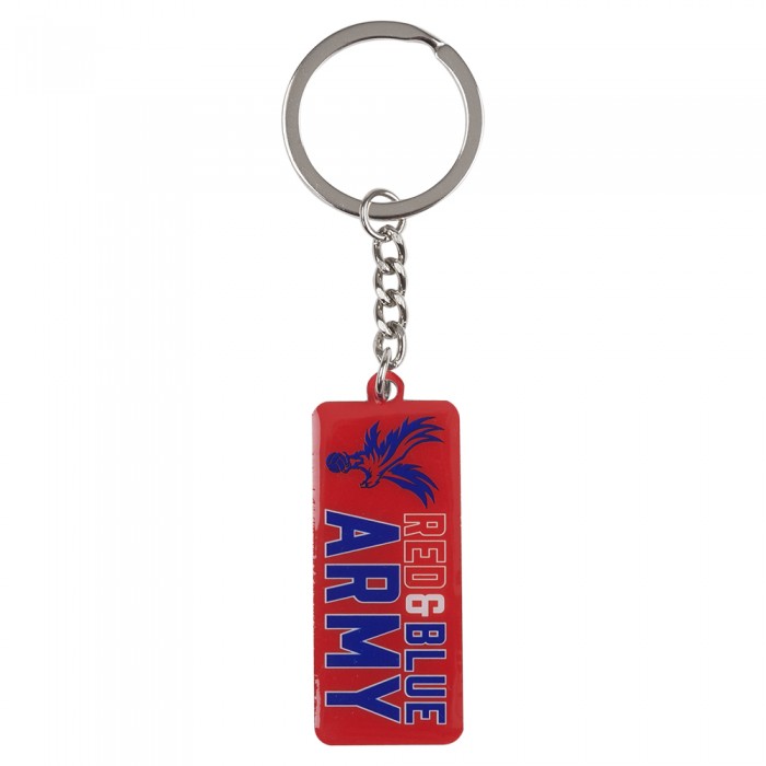 Red and Blue Army Keyring