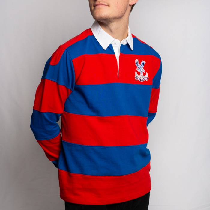 Red and Blue Rugby Top