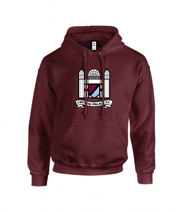 CPFC 50s Towers Hoodie Claret