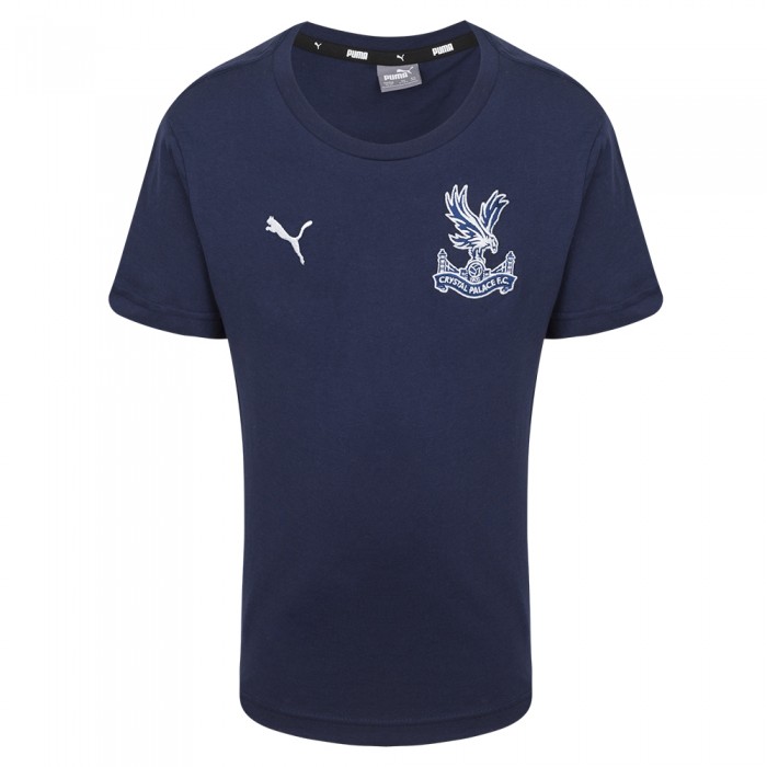 Puma Casuals Navy T-Shirt Youth