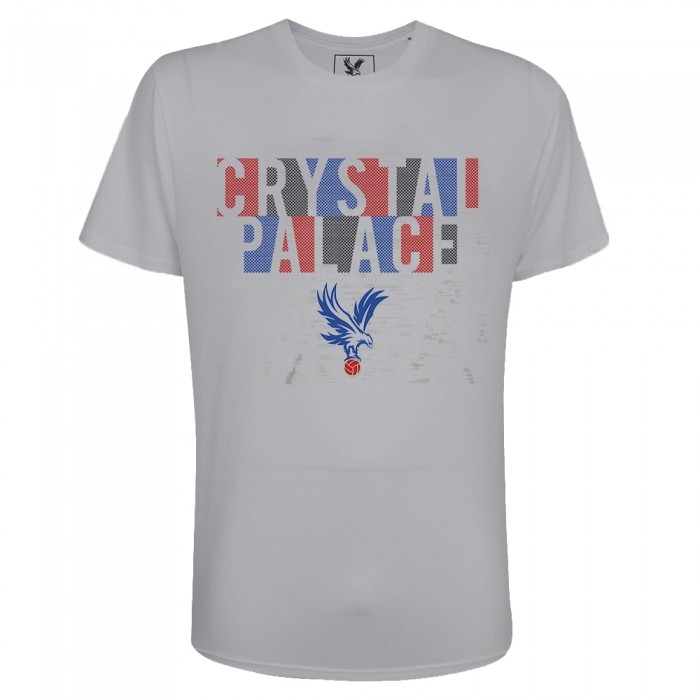 Crystal Palace Block kids T-Shirt Grey