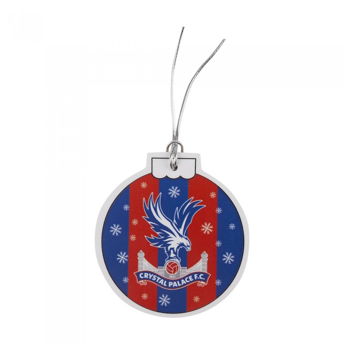 CPFC Wooden Bauble Christmas Decoration