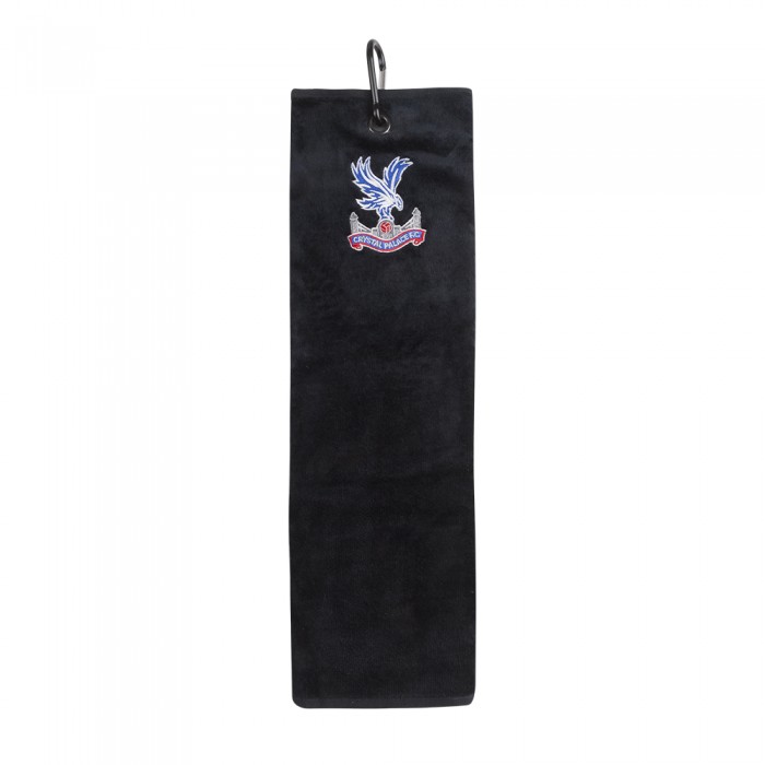 Logo Golf Towel - Black