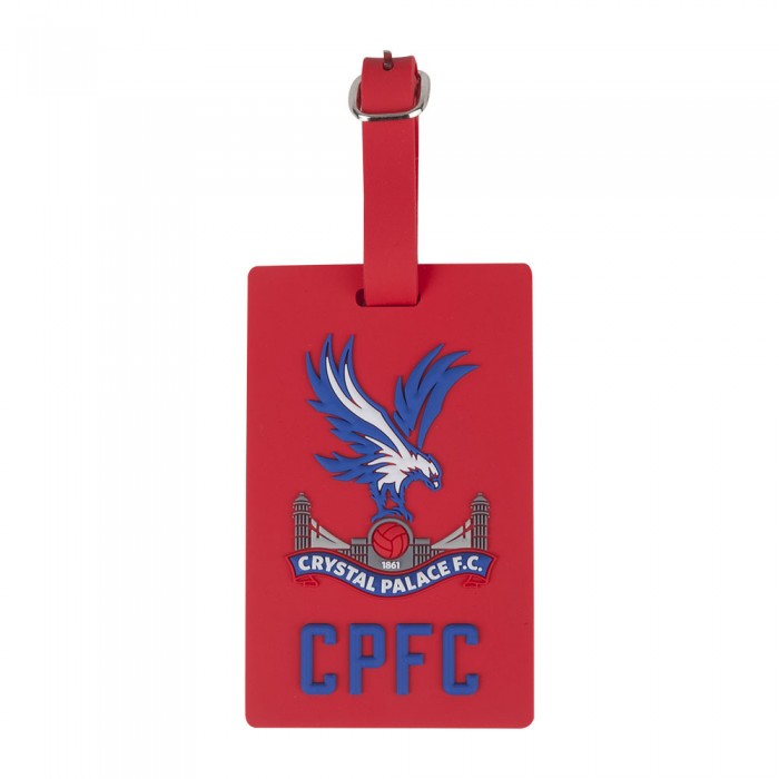 CPFC Rubber Luggage Tag Red