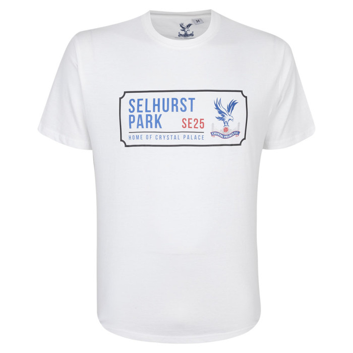 Selhurst Park Street Sign T-Shirt White