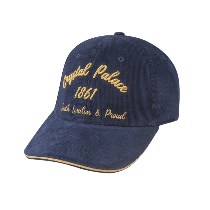 1861 Cord Text Cap Navy