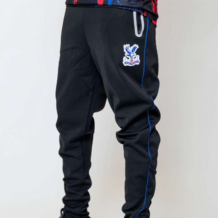 Marble Reflective Track Pants Black