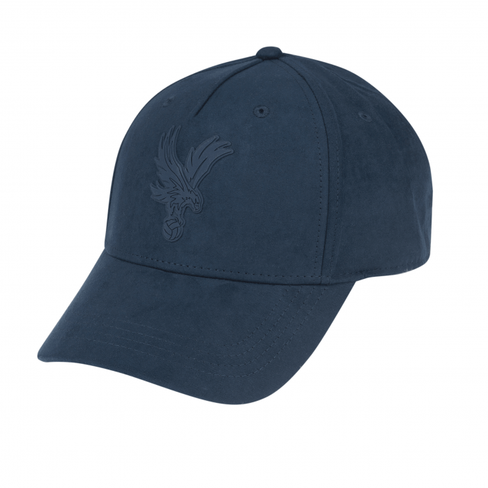 Logo Suede Monochrome Cap Navy