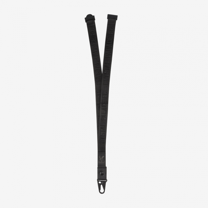 CPFC Debossed Lanyard Black