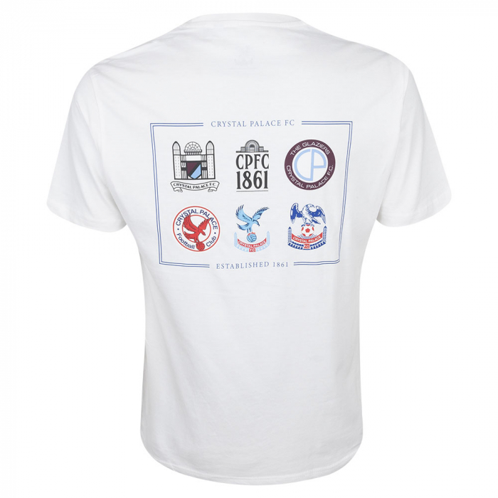 Retro Crests T-Shirt White