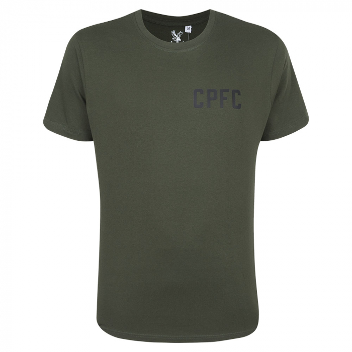 CPFC Backprint T-Shirt Khaki