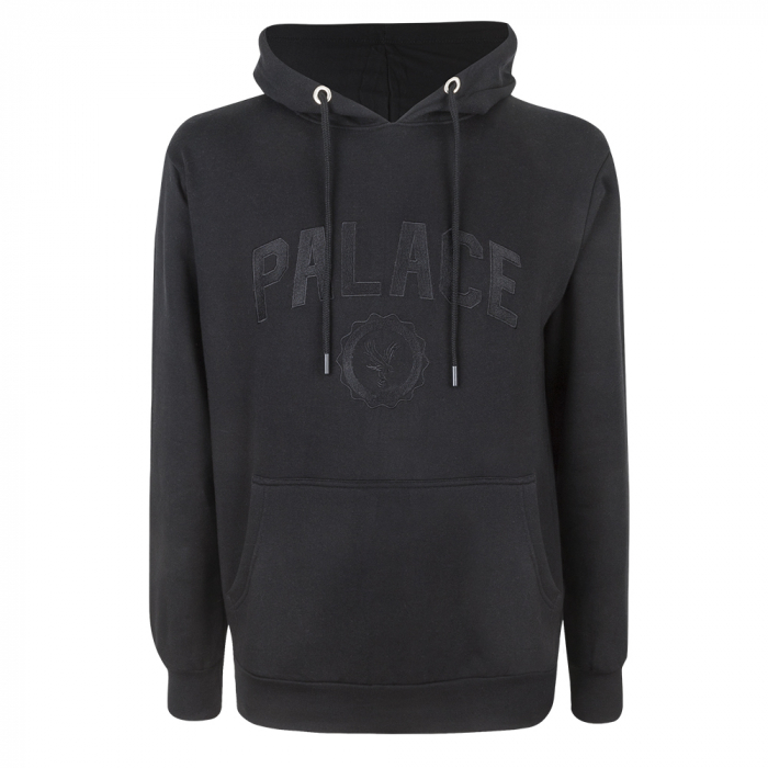 Palace Embroidered Hoodie Black