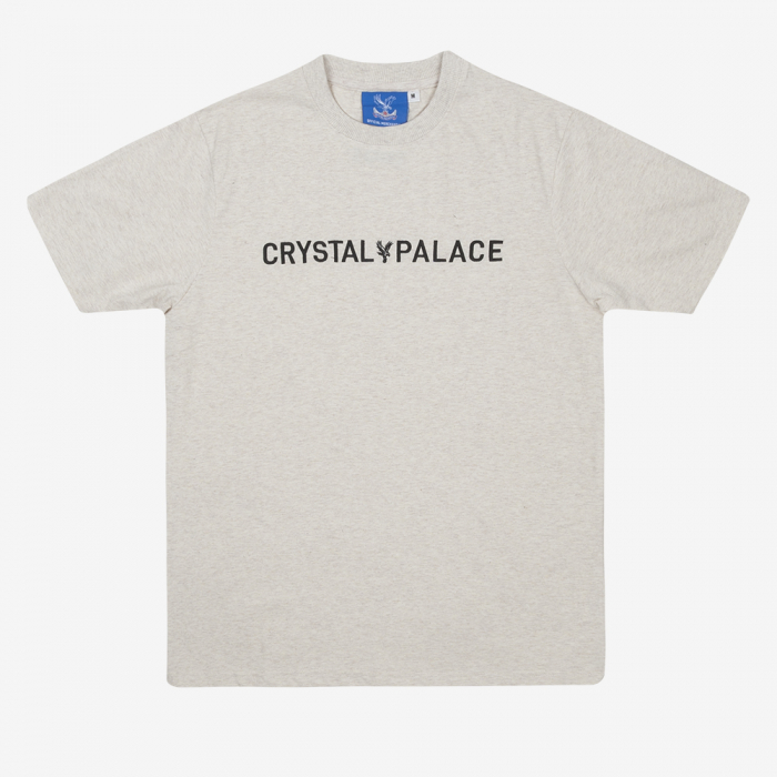 Crystal Palace Embroidered T-Shirt Oatmeal