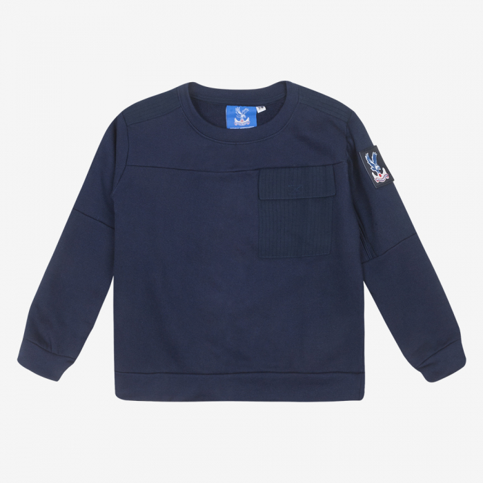 Logo Pocket Sweatshirt Junior Navy