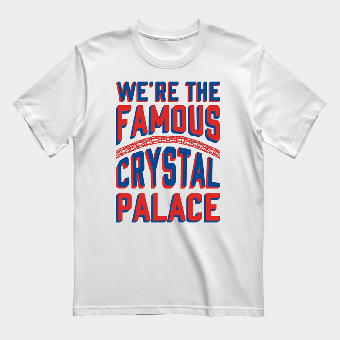 We're The Famous Crystal Palace Junior Tee White