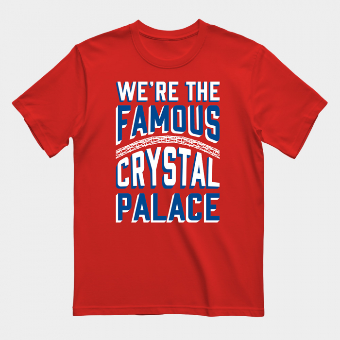 We're The Famous Crystal Palace Junior Tee Red