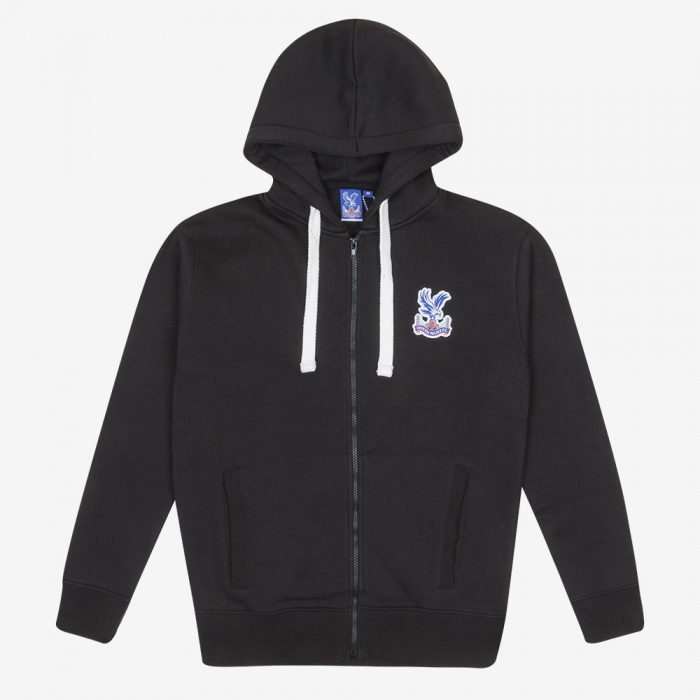 Essentials Full Zip Junior Hoodie Black