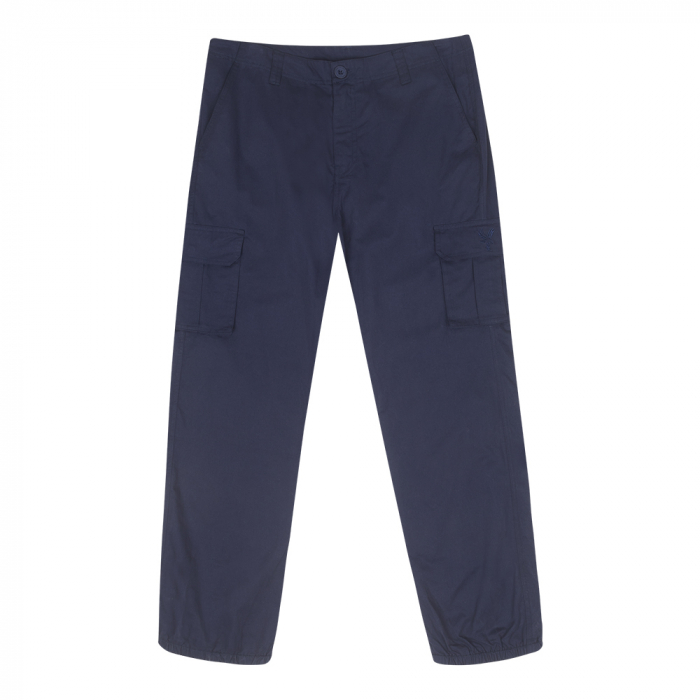 Logo Cargo Pants Navy